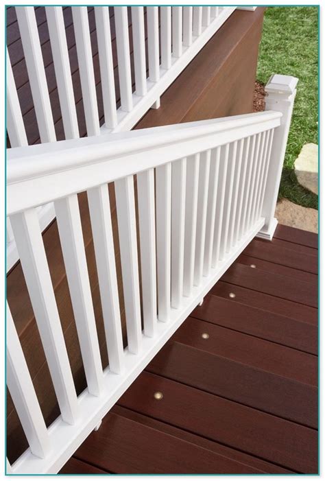 Specrail fences have several advantages Coated with PolyColor premium acrylics that are environmentally approved and long-lasting. . Aluminum deck balusters wholesale